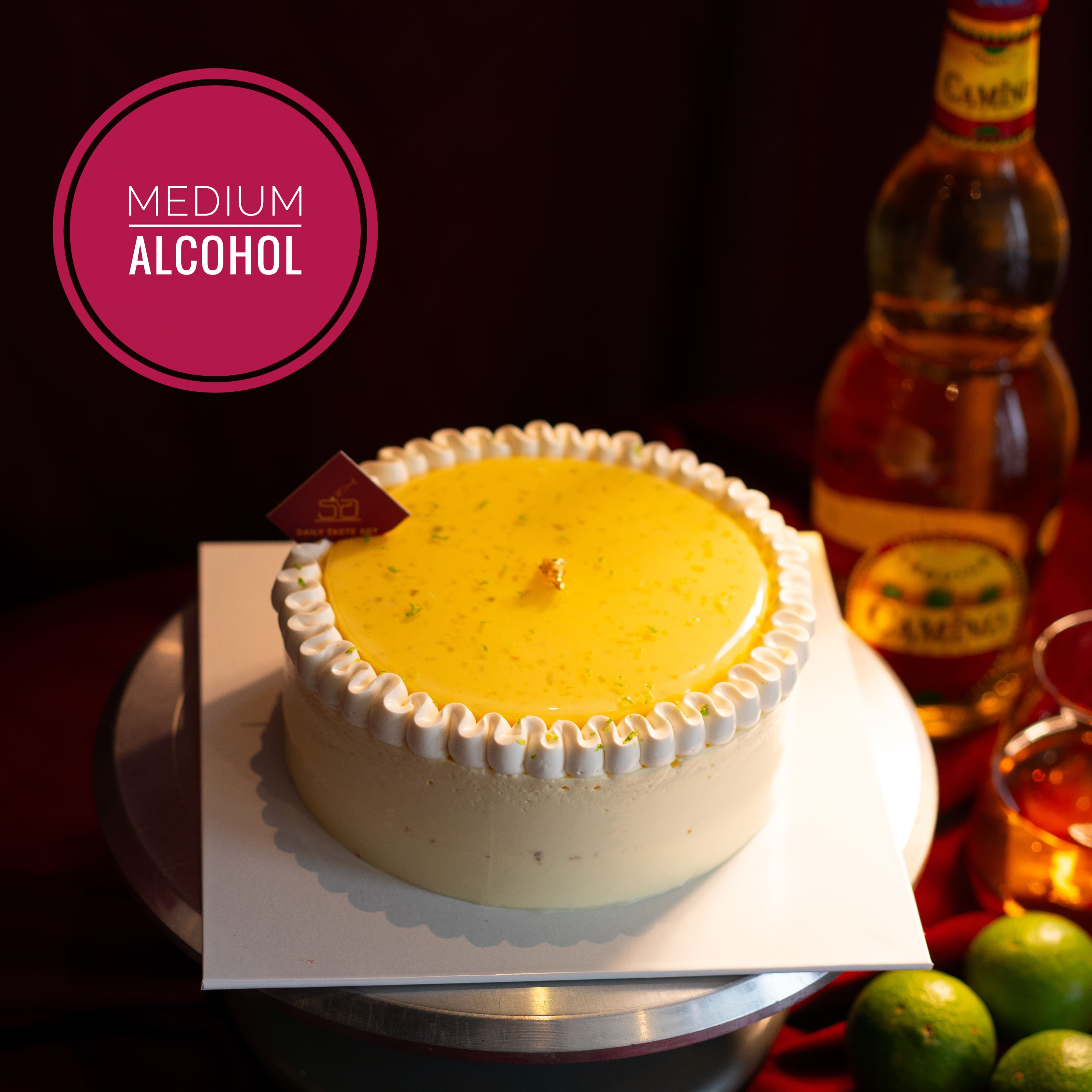 Tequila Yuzu Lime Cake